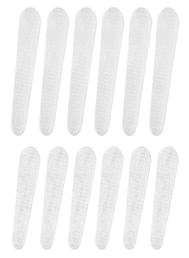 Lnngub 12 Pcs Shoulder Strap Anti-Slip Sticker,Purse Strap Non-Slip Pad Sticker Clear Silicone Shoulder Straps Non-Slip Grip Holder for Bag Straps Handbag Tote Backpack - Image 1